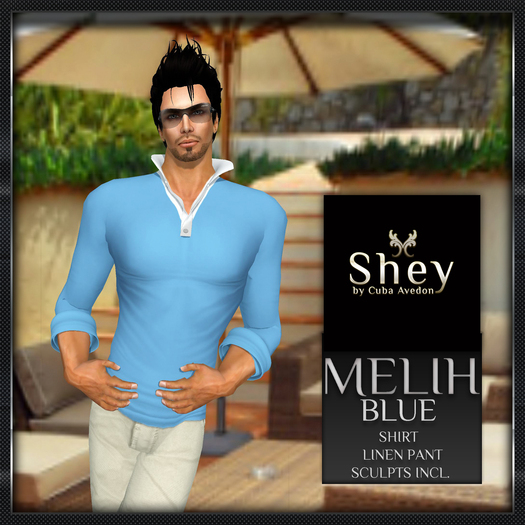 Shey Melih Set Blue