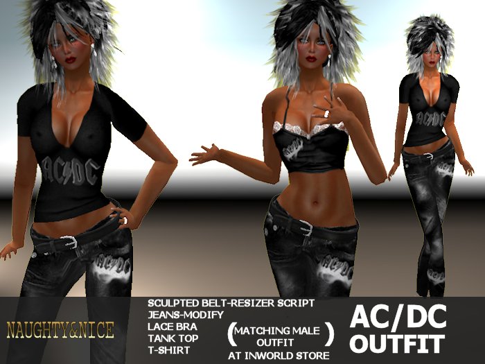 (N&N)AC/DC WOMENS