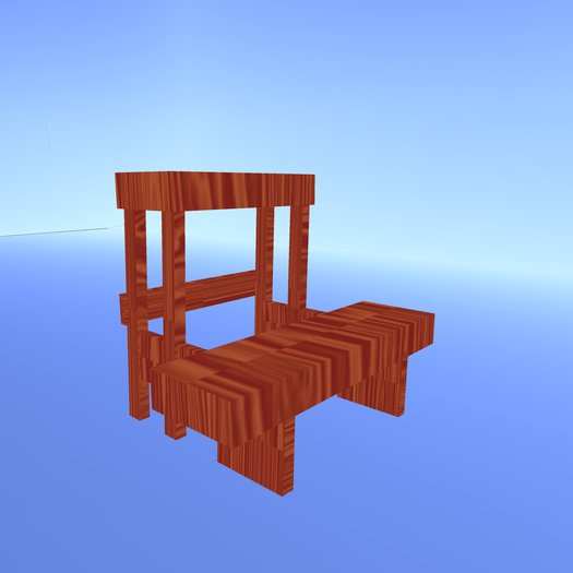 TLC Depot (box)  Step stool #2 light brown