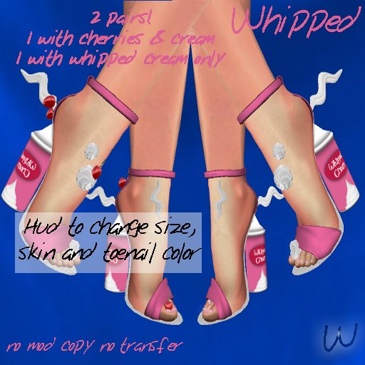 ~WC~ Whipped Cream Heels