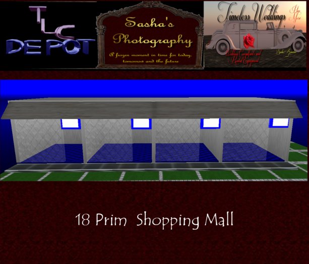 TLC Depot (box) Mall 18prims