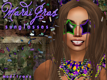 Mardi Gras Sunglasses