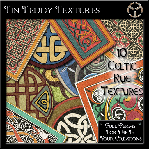 *Tin Teddy* Celtic Rug Textures