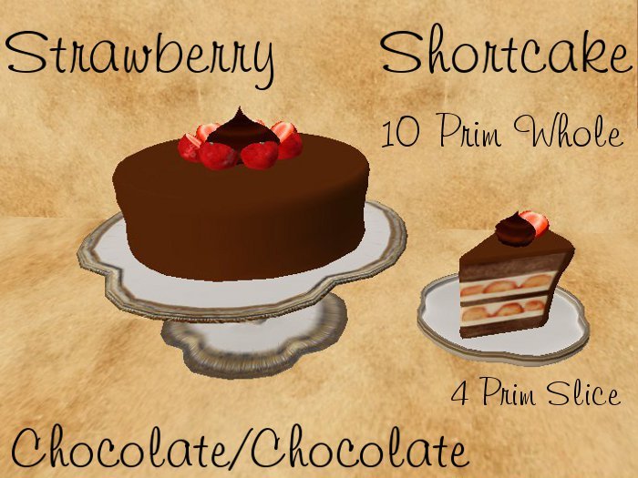 Strawberry Shortcake-Chocolate/Chocolate