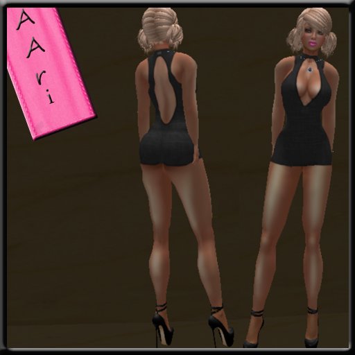 Aari LiL Black Dress 2..