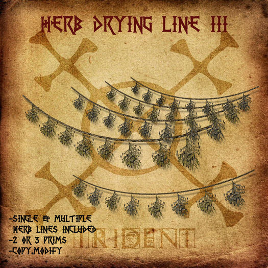 Herb Drying Line III