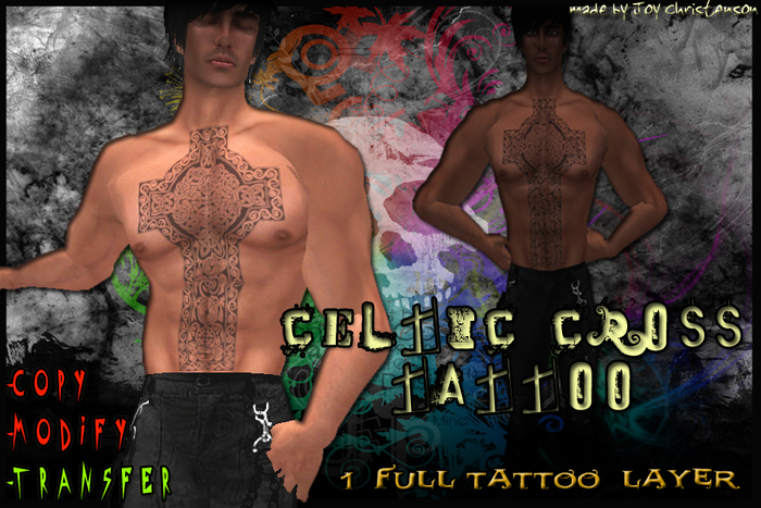 Joy Style - Celtic Cross Tattoo 