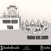 Schadenfreude Voodoo Royalty Crowns