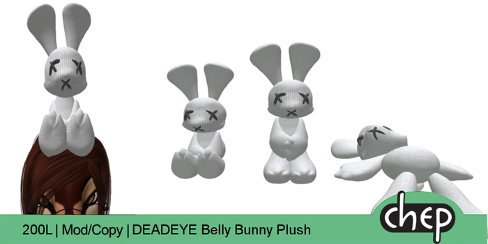 Second Life Marketplace - [Chep] Deadeye Belly Bunny Capsule