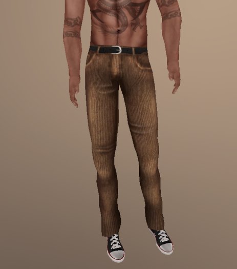 Brown Fat Cords cordoroy pants trousers MP