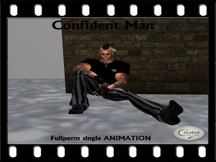 TCF "Confident man" FP animation
