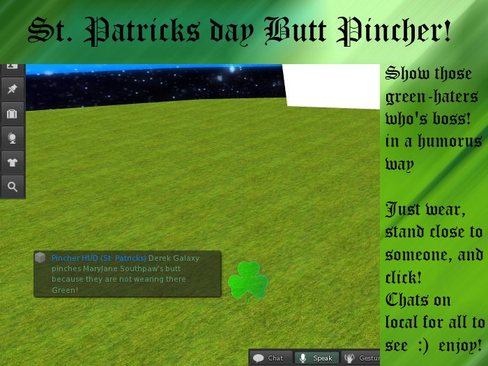 St. Patrick's Day Pincher HUD