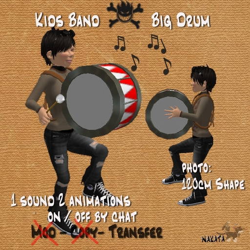 kids band - big drum 