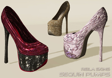 Reila Skins - Sequin Pumps FULL PACK 
