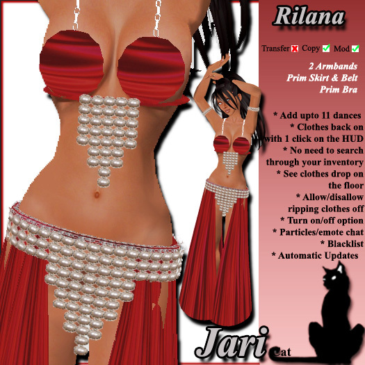 *SALE* JariCat Rilana Silks - Red