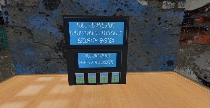 Security SYSTEM HUD