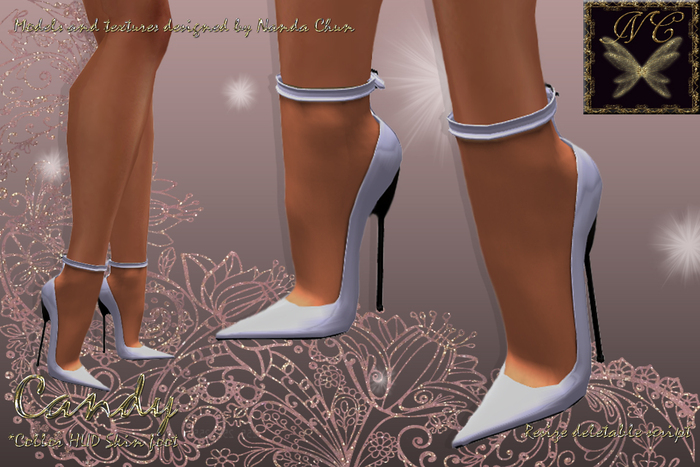 Vendor Candy Shoes-Color HUD skin foot
