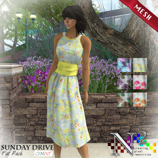 ::N2:: Mesh Sunday Drive Dress FAT PACK