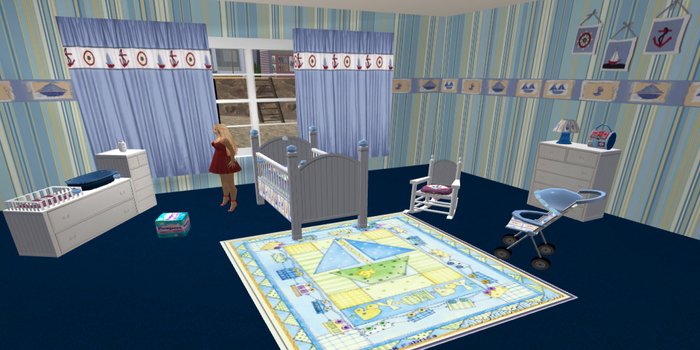 nautical nursery theme (boxed)