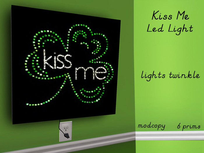 Kiss Me Sign
