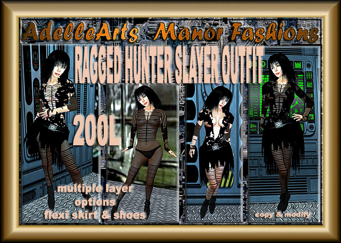AdelleArts Ragged Hunter Slayer Outfit