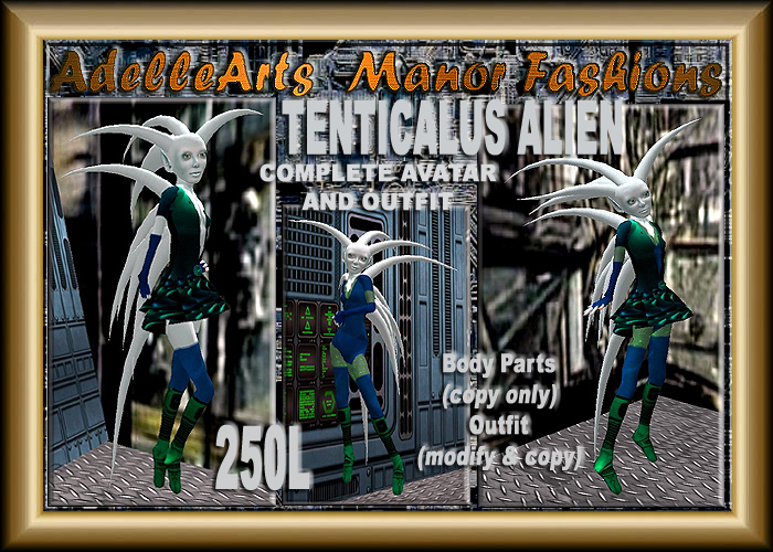 AdelleArts Tenticalus Alien