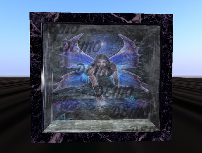 Gothic Fairy fountain