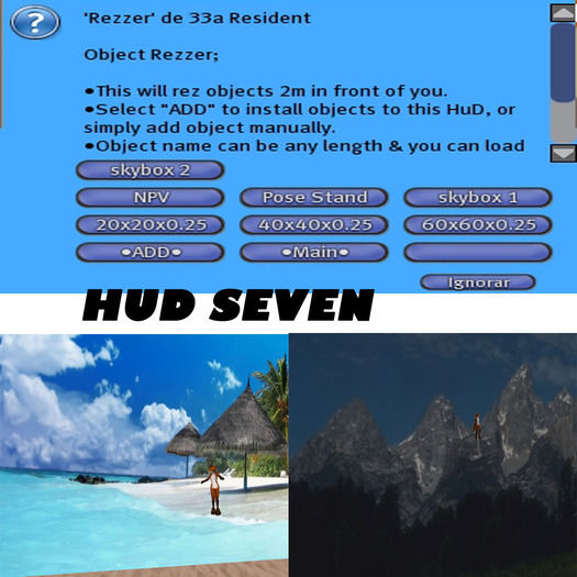 HUD SEVEN- tool