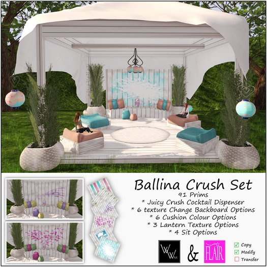 W.Winx & Flair - Ballina Crush Set