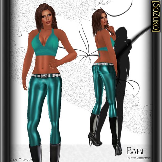 SoZuko Babe cyan