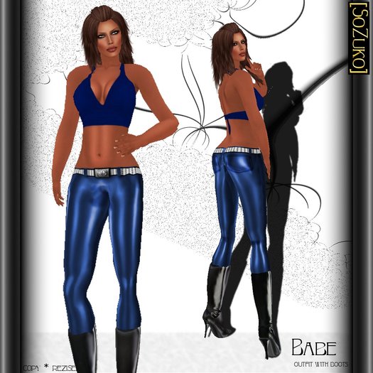 SoZuko Babe royalblue