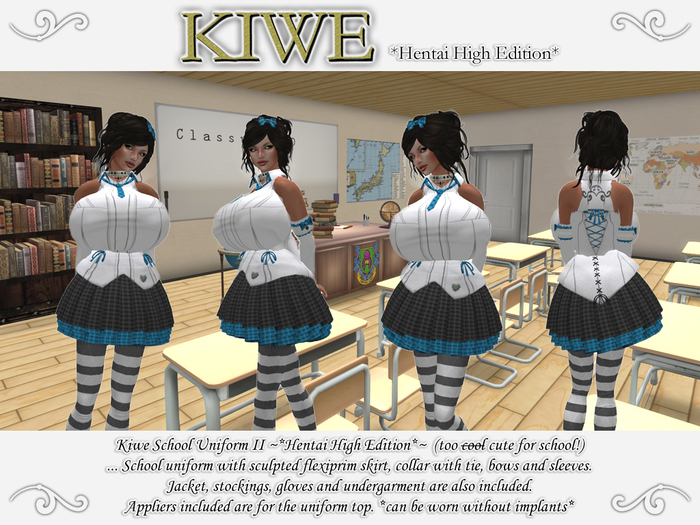 Kiwe School Uniform II (blue) (HH Edition) for Pim B's