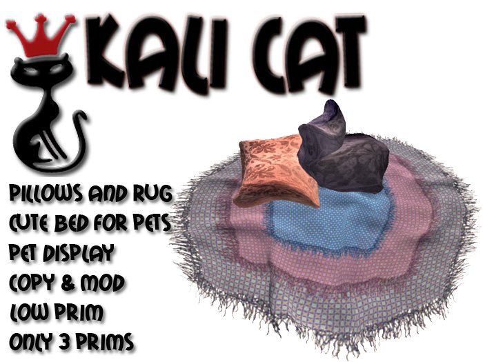 Kali Cat - Pillows n Rug