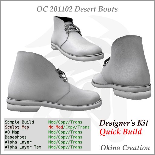 Designers kit OC 201102 Desert Boots