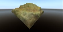 NO PBR ROCK 512 seamless kludge 11.12.11.A relief sculpt plane prim copymod by Josh Susanto