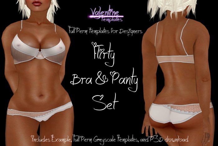 *VT* - Flirty Bra & Panty Set 