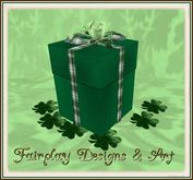 ~FDA~ Irish Rose St. Patty's  Gift Box *TOUCH LID*