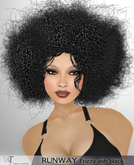 ~TuTy's~ RUNWAY Afro hairstyle - Frizzy Ash Black