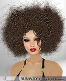 ~TuTy's~ RUNWAY Afro hairstyle - Frizzy Light brown