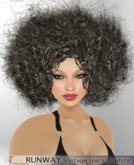 ~TuTy's~ RUNWAY Afro hairstyle - Vintage black & white