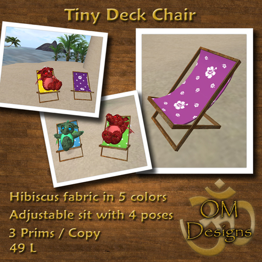 Tiny Deck Chair ~ OM Designs