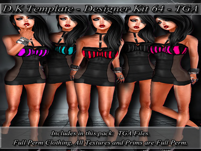 D.K Template - Designer Kit 64 - TGA