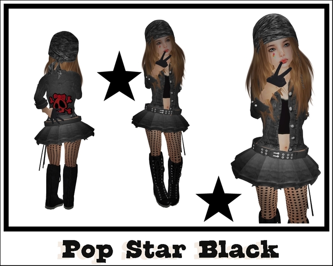 Pop Star Black