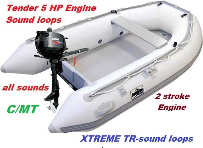 Tender 5 HP Engine Sound box