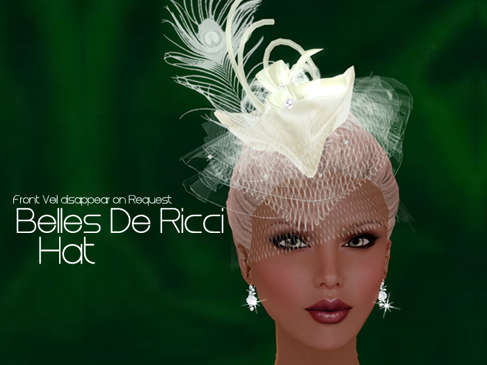 195a Belles De Ricci The Ricci Hat-Dmds(BOXED)-Jewelry by Jake**