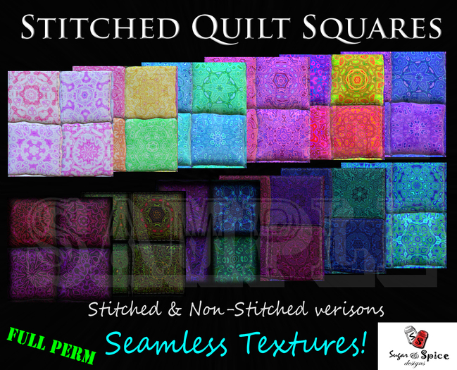 Quilted Squares by Sugar & Spice Designs