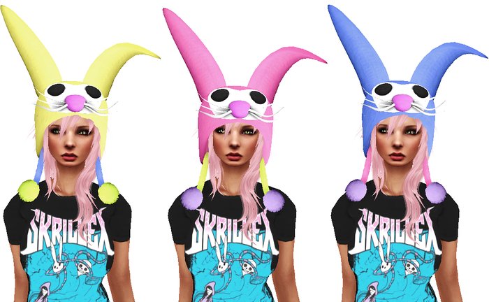 [lich] Boppin' Bunny Hat Yellow