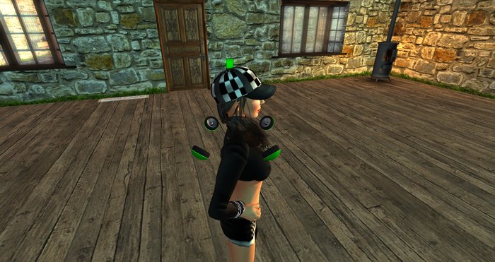 haut-parleur vert personel