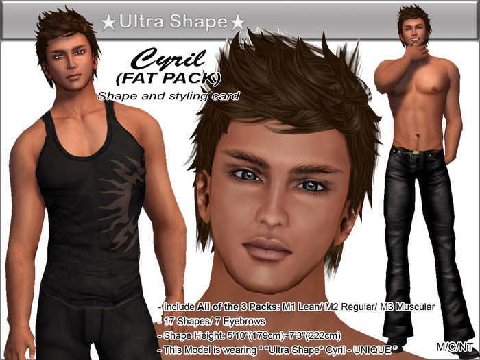 *Ultra Shape* Cyril - Fat Pack