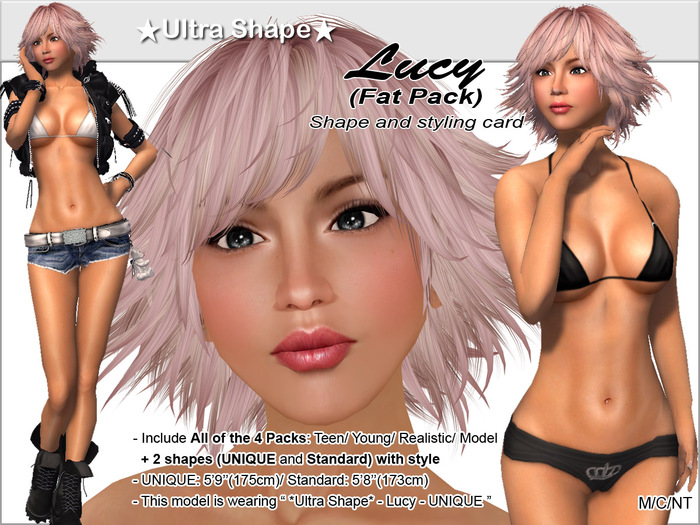*Ultra Shape* Lucy - Fat Pack